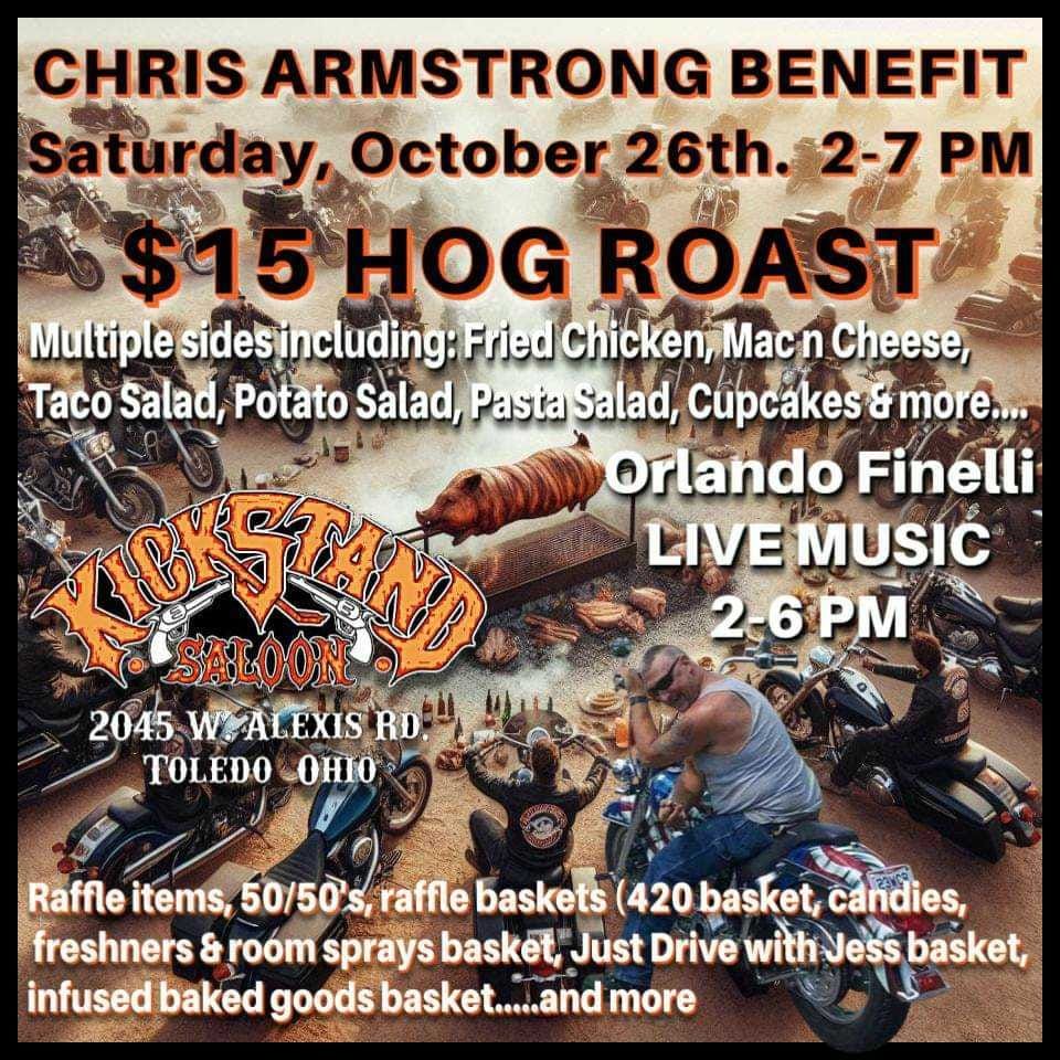 Chris Armstrong benefit 