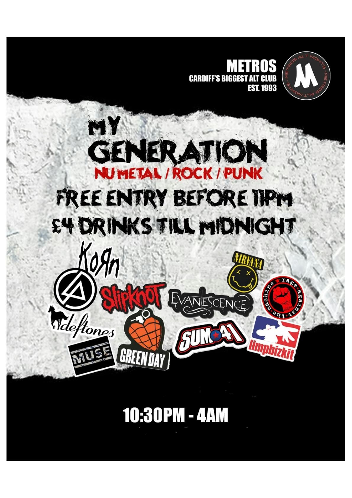 My Generation - Friday 10th October