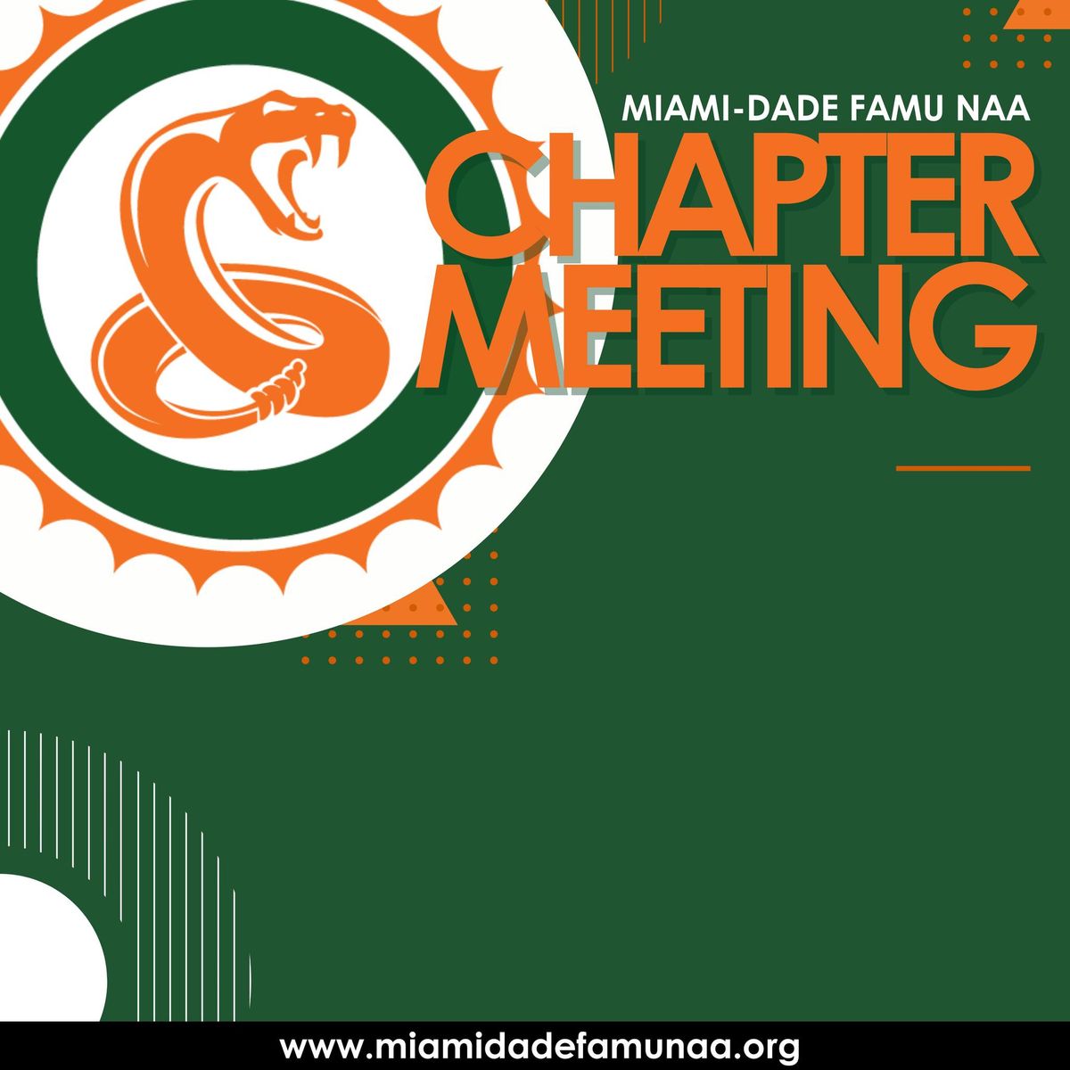 FAMU NAA: Chapter Meeting 