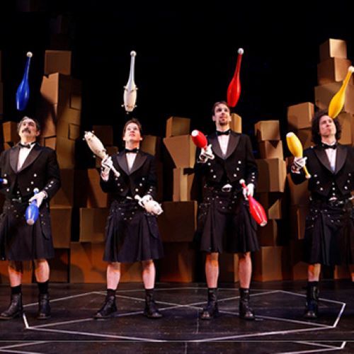 The Flying Karamazov Brothers: 50 Years of Juggling & Cheap Theatrics