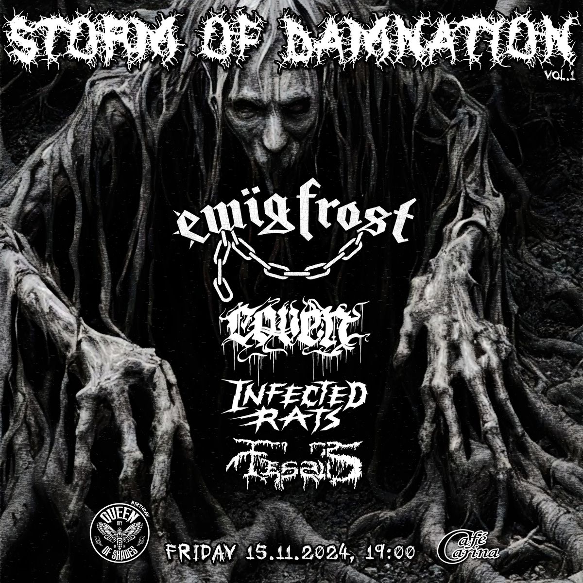 STORM OF DAMNATION Vol.1 - Ewig Frost\/Coven\/Infected Rats\/Fessus