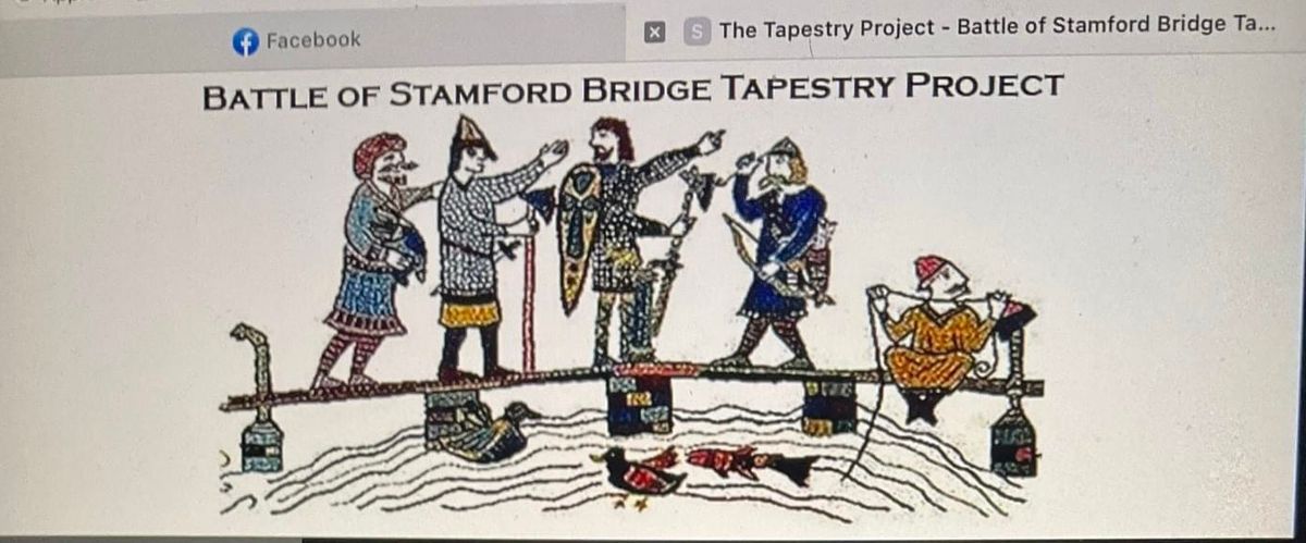 Visit to Stamford Bridge Tapestry