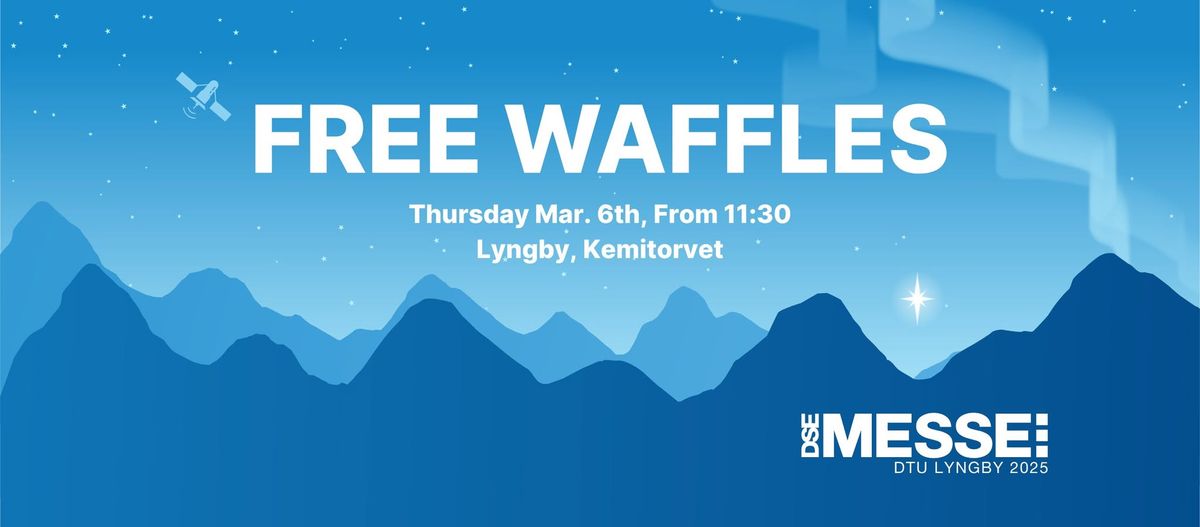 Free Belgian Waffles with toppings \ud83e\uddc7\ud83c\udf66