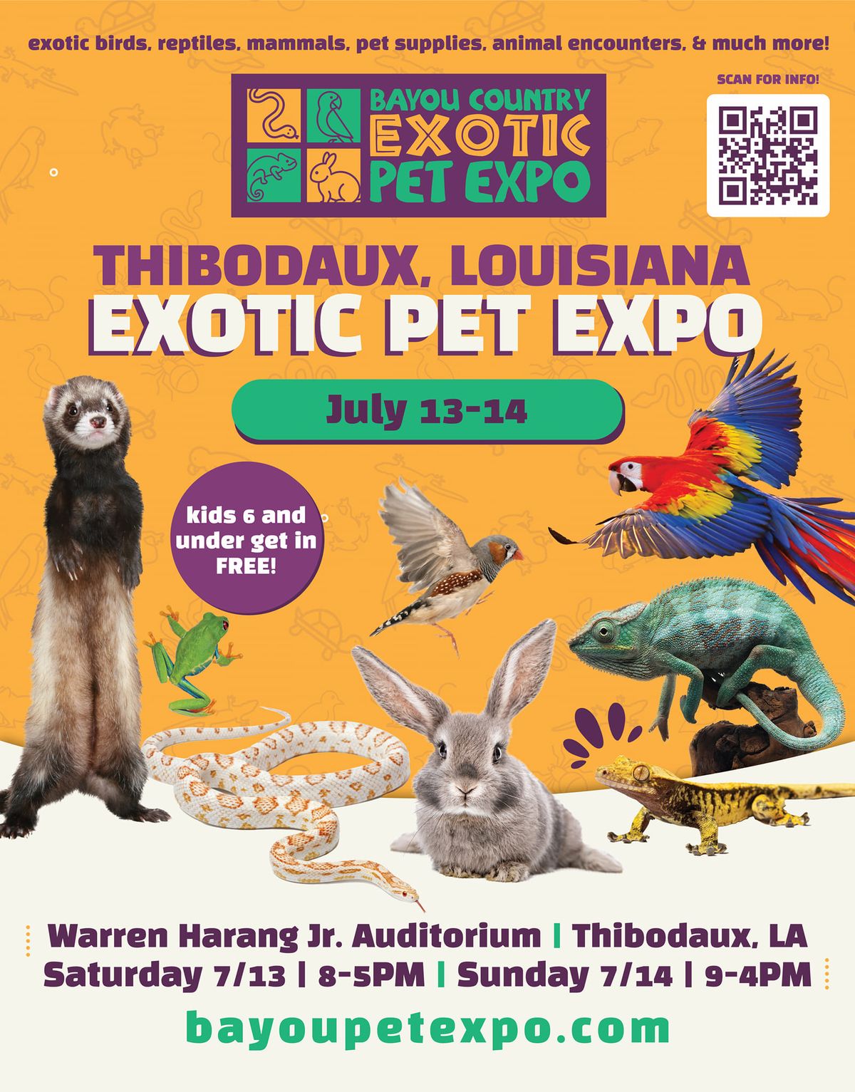 Bayou Country Exotic Pet Expo 