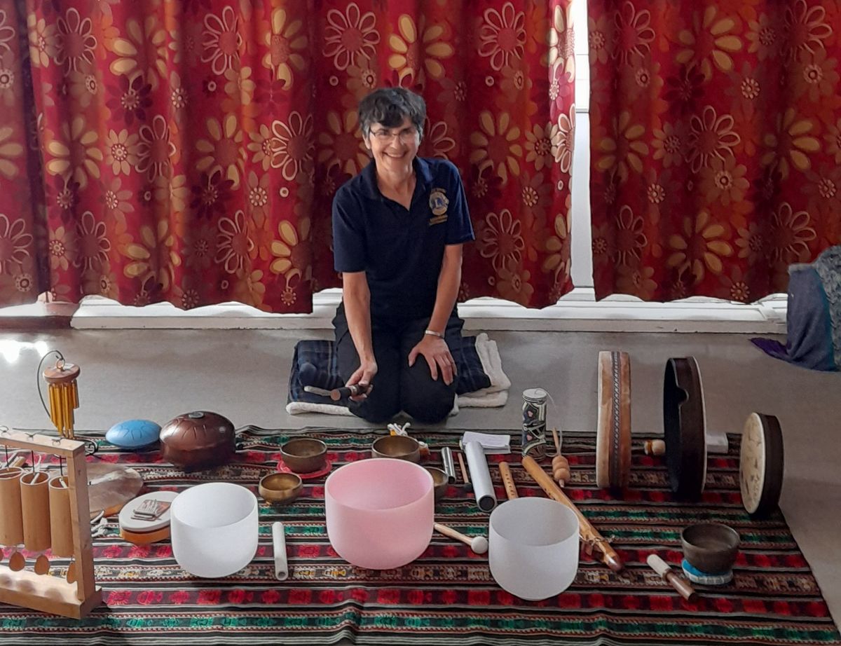 Talk & Sound Bath with Sandra Manktelow at The Sussex Dowsers