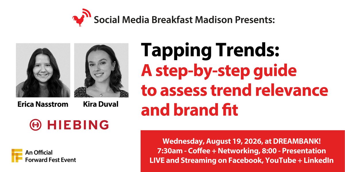 Tapping Trends: A step-by-step guide to assess trend relevance & brand fit