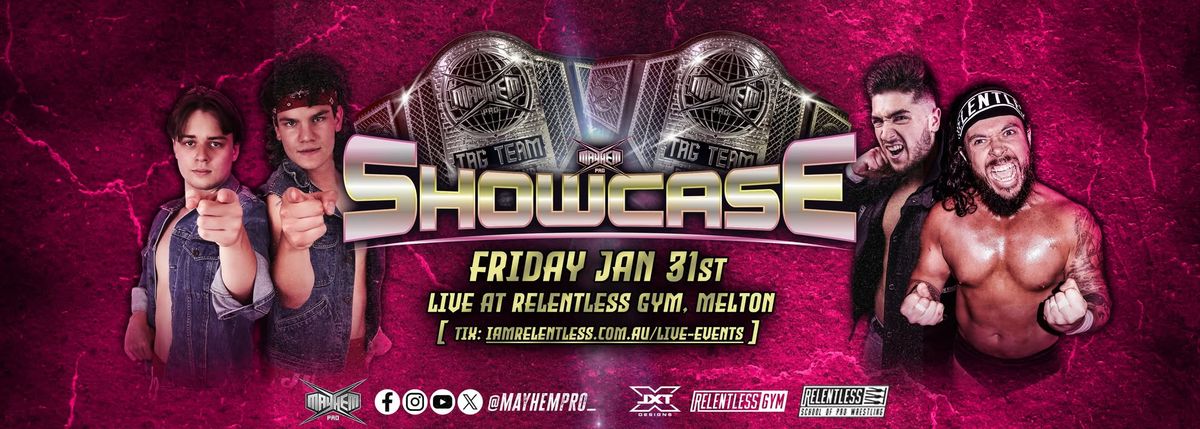 SHOWCASE: Live Pro Wrestling in Melton!