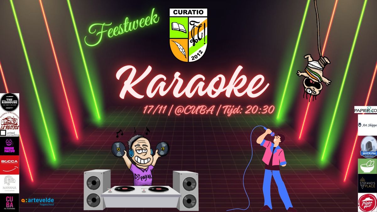 Feestweek: Karaokeavond