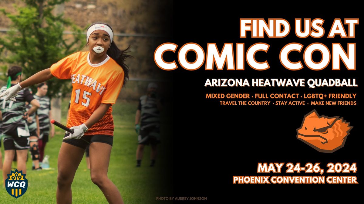 Find Quadball [Quidditch] @ Phoenix Comic Con