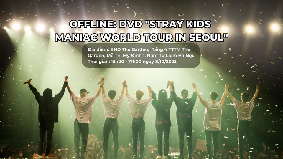 OFFLINE: DVD "2nd World Tour "MANIAC" in SEOUL" t\u1ea1i H\u00e0 N\u1ed9i