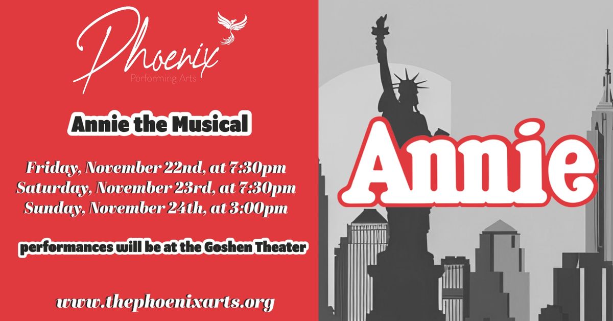 Annie the Musical | Phoenix Performing Arts