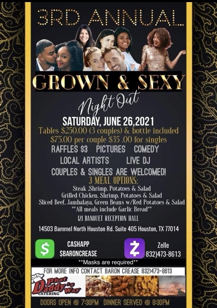 Phatdaddy\u2019s 3rd Annual Grown and Sexy Couples and Singles Night Out