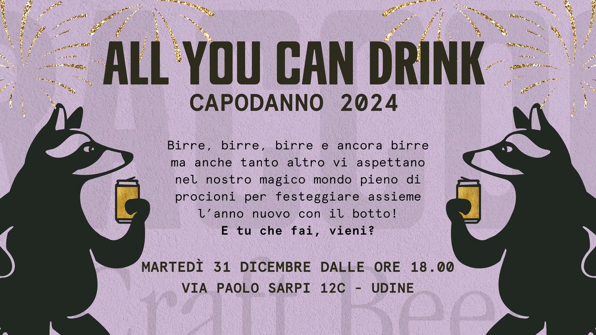 Capodanno selvaggio con Wild Raccoon \ud83e\udd9d