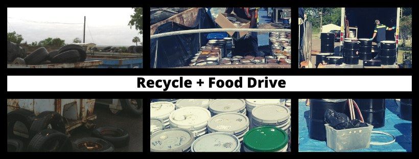 COFB Recycle Event\/Food Drive