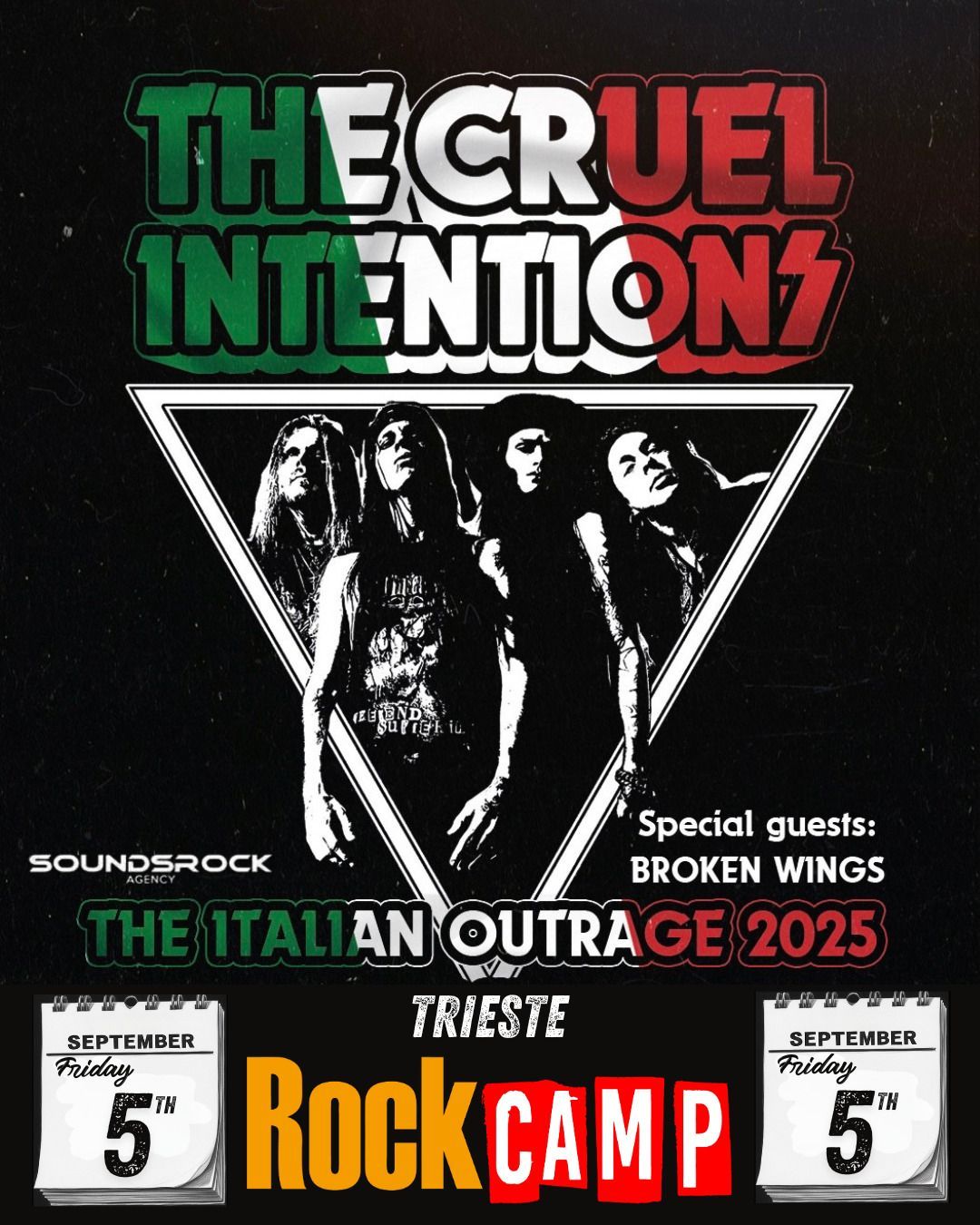 THE CRUEL INTENTIONS @ROCK CAMP TRIESTE