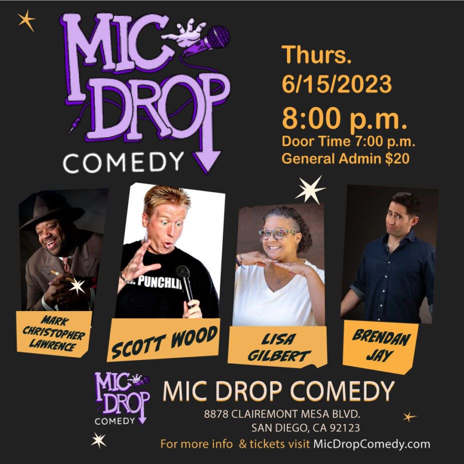 Lisa Gilbert at Mic Drop Comedy