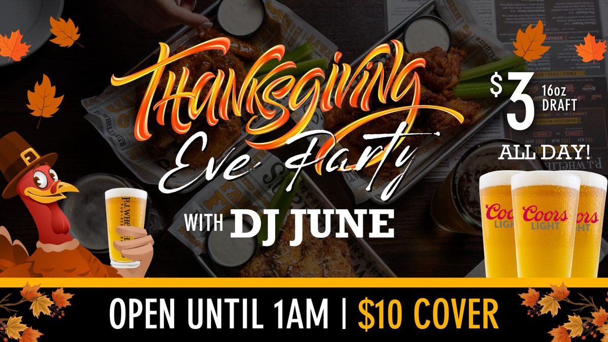 THANKSGIVING EVE BASH