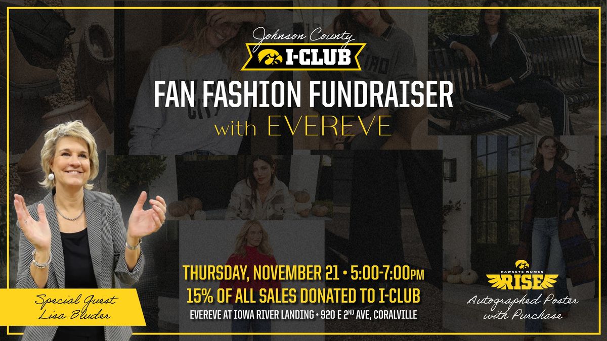 I-Club Fan Fashion Fundraiser with Evereve supporting the Iowa Hawkeyes