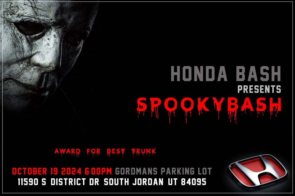 Honda Bash presents Spooky Bash