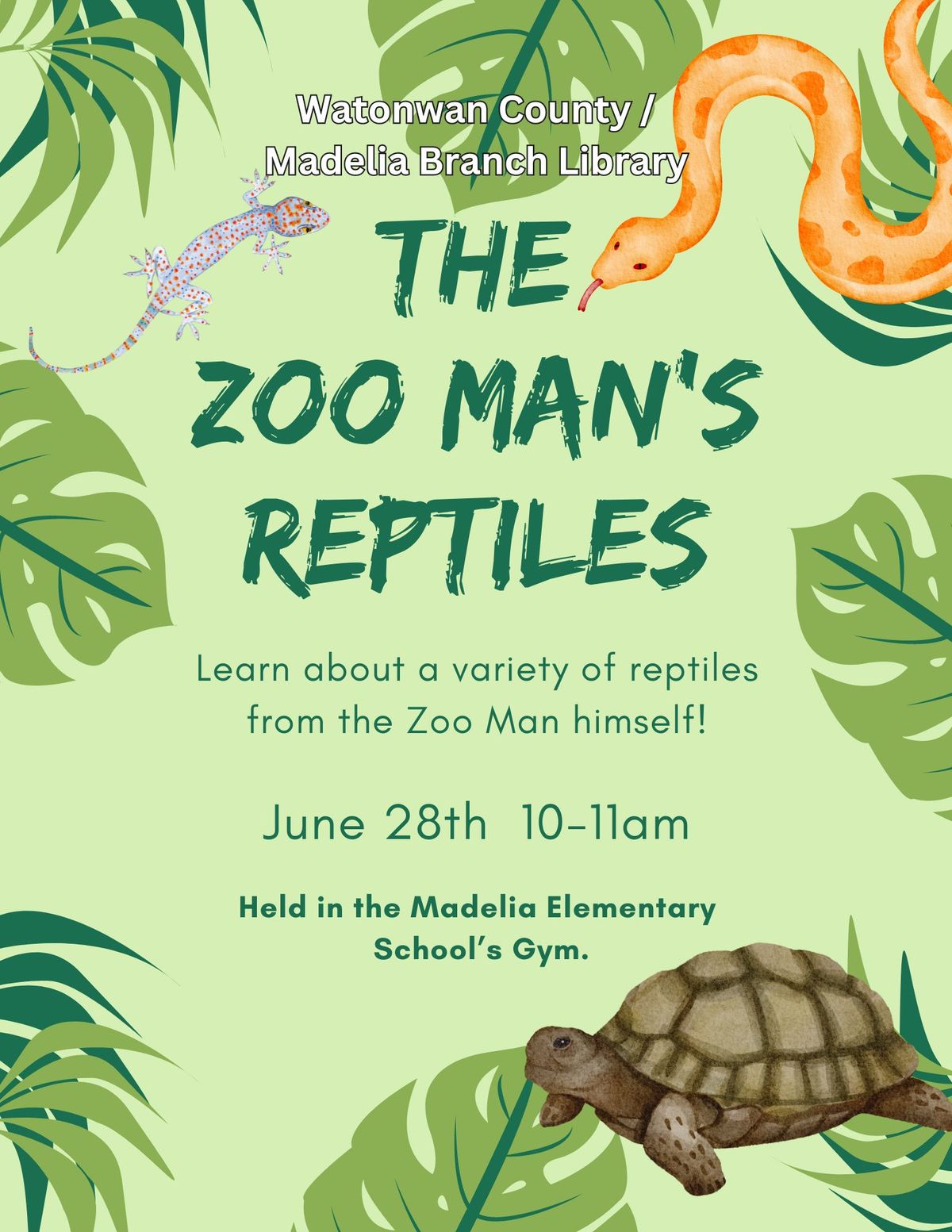 The Zoo Man-Madelia