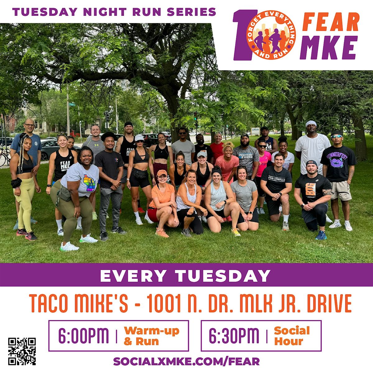 FEAR MKE 2024 -  Tuesday Night Runs