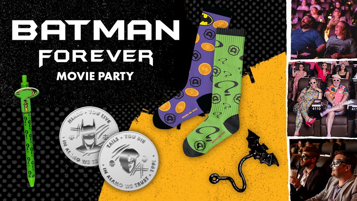 BATMAN FOREVER Movie Party at Alamo Drafthouse