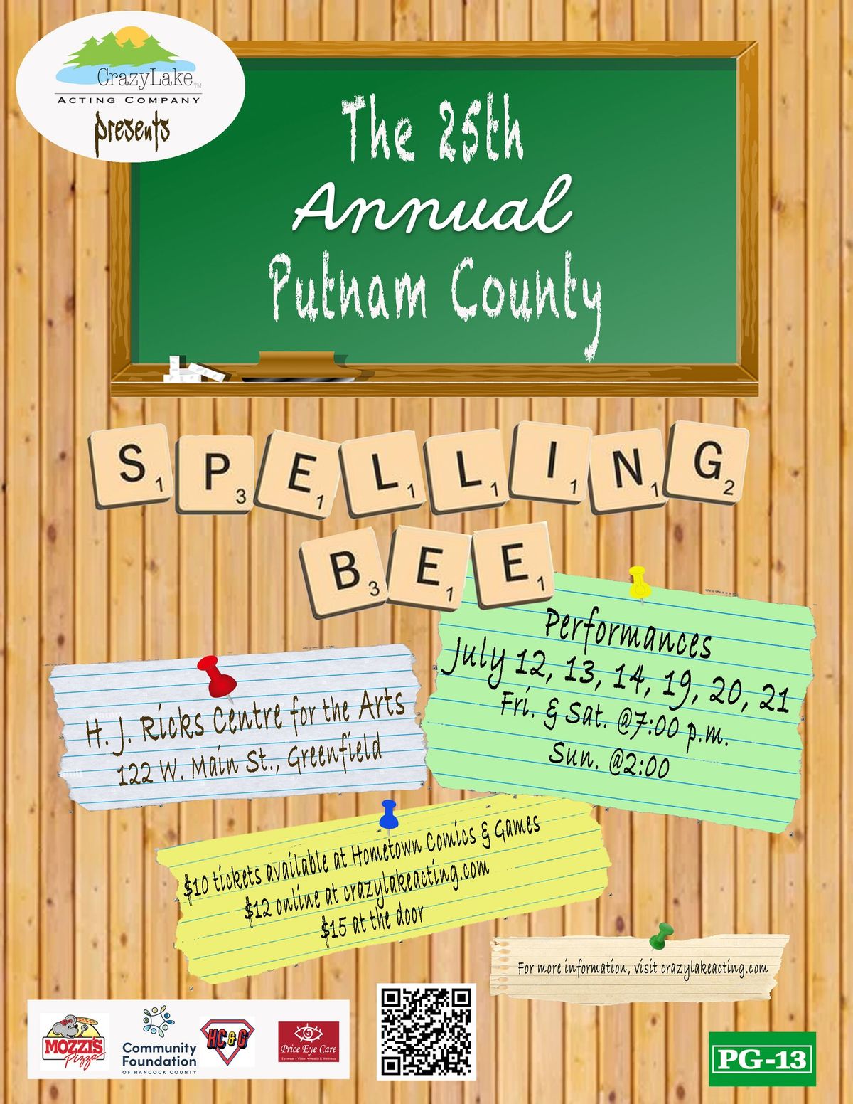 "The 25th Annual Putnam County Spelling Bee"
