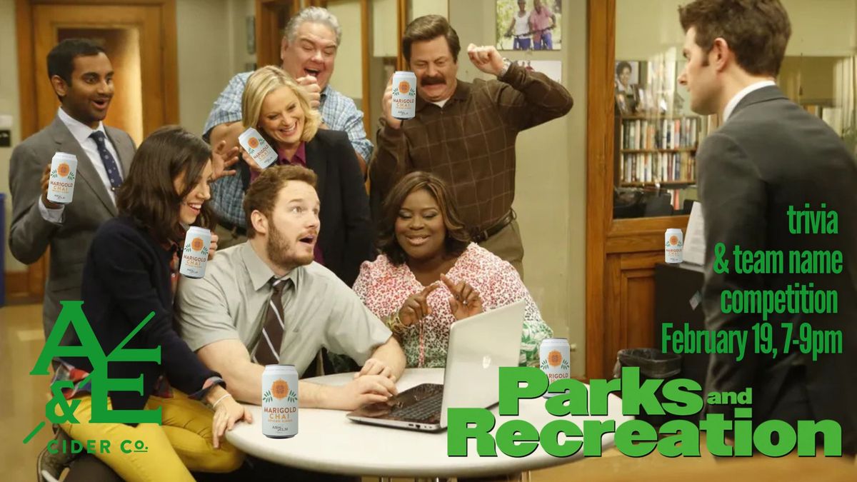 Parks & Rec Trivia + Team Name Competition - Indy Taproom