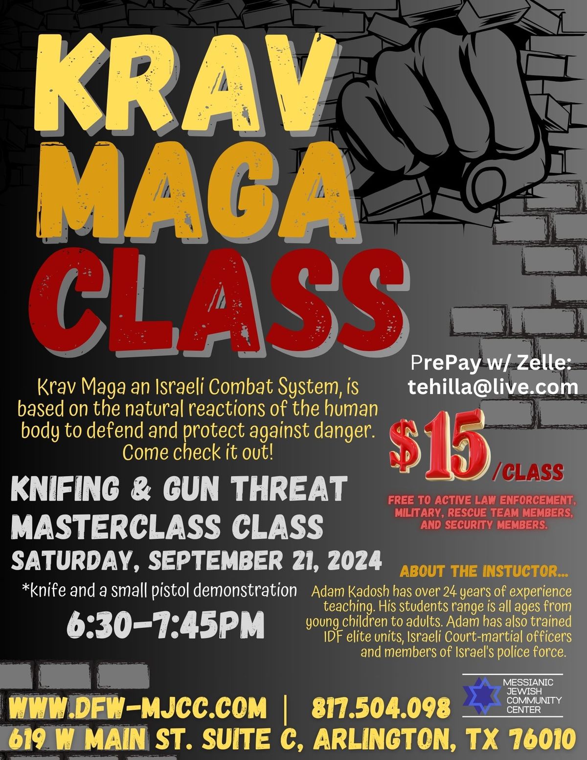 Krav Maga Masterclass