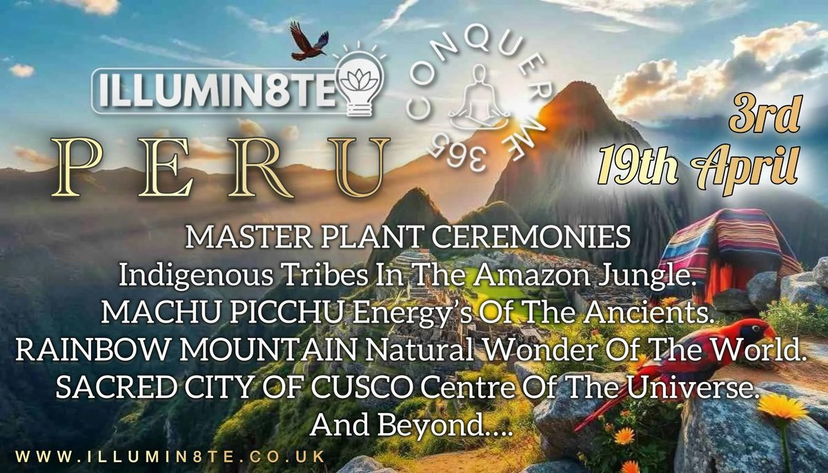 AMAZON JUNGLE Indigenous Wisdom Retreat ( 3rd - 19th April ) PERU 2026
