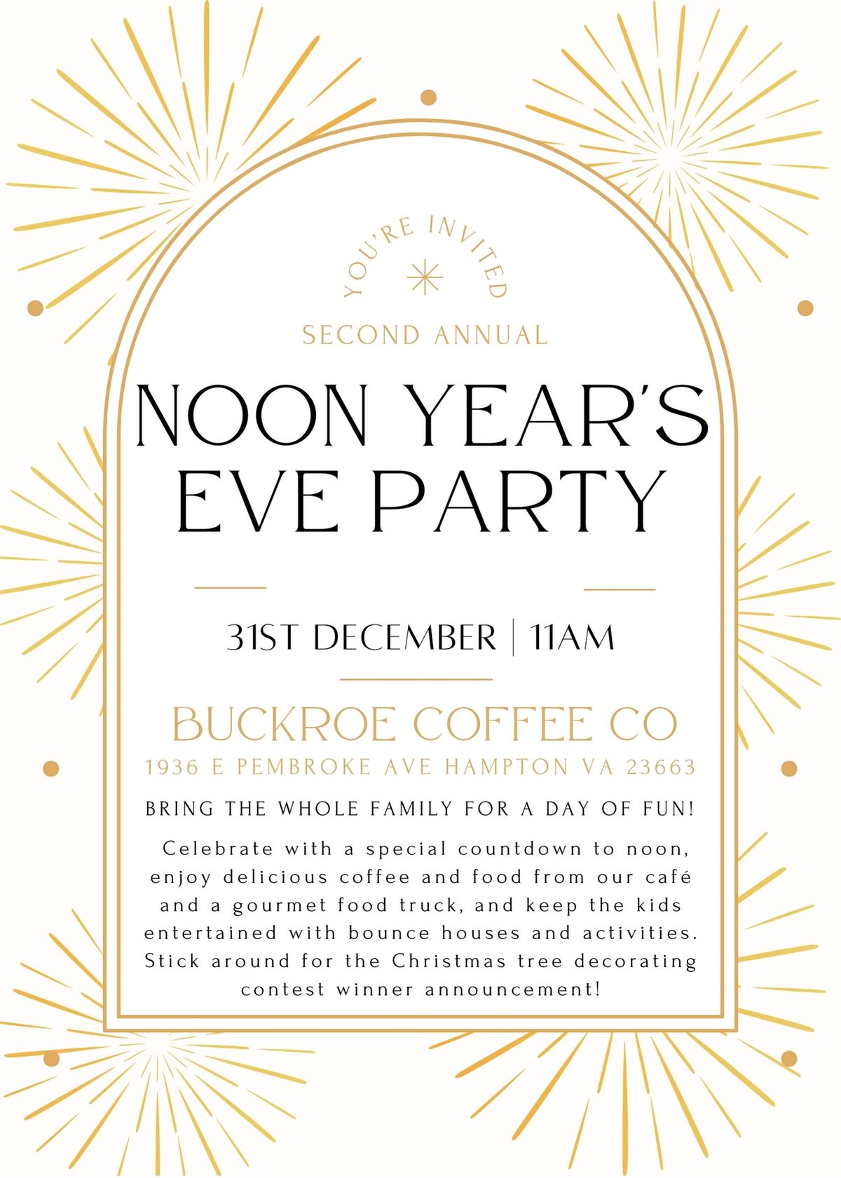 Noon Year's Eve Party