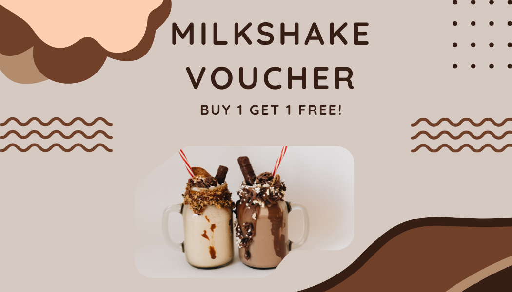 BUY 1 GET 1 FREE OREO MILKSHAKE COOKIESHAKE