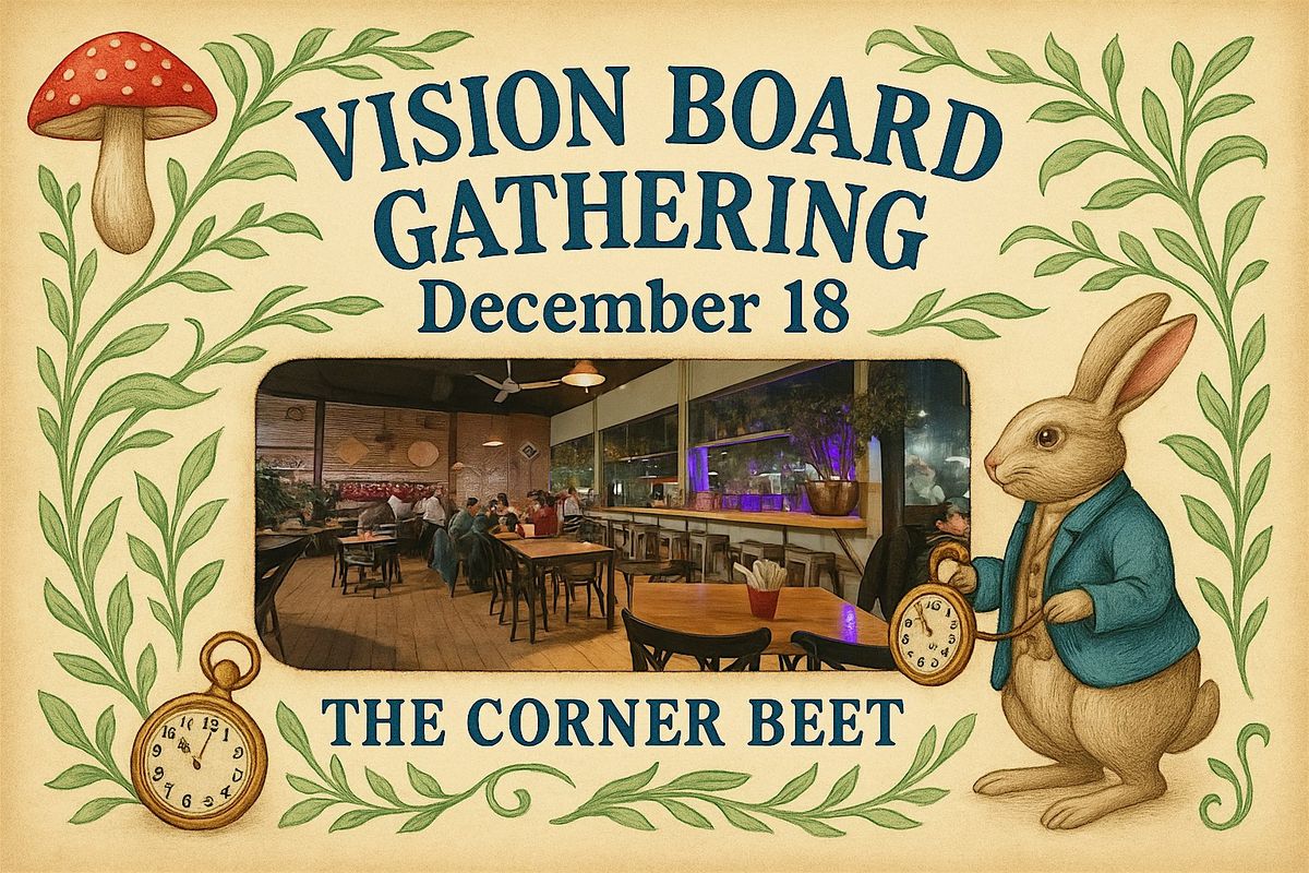 Vision Board Gathering at The Corner Beet Cafe