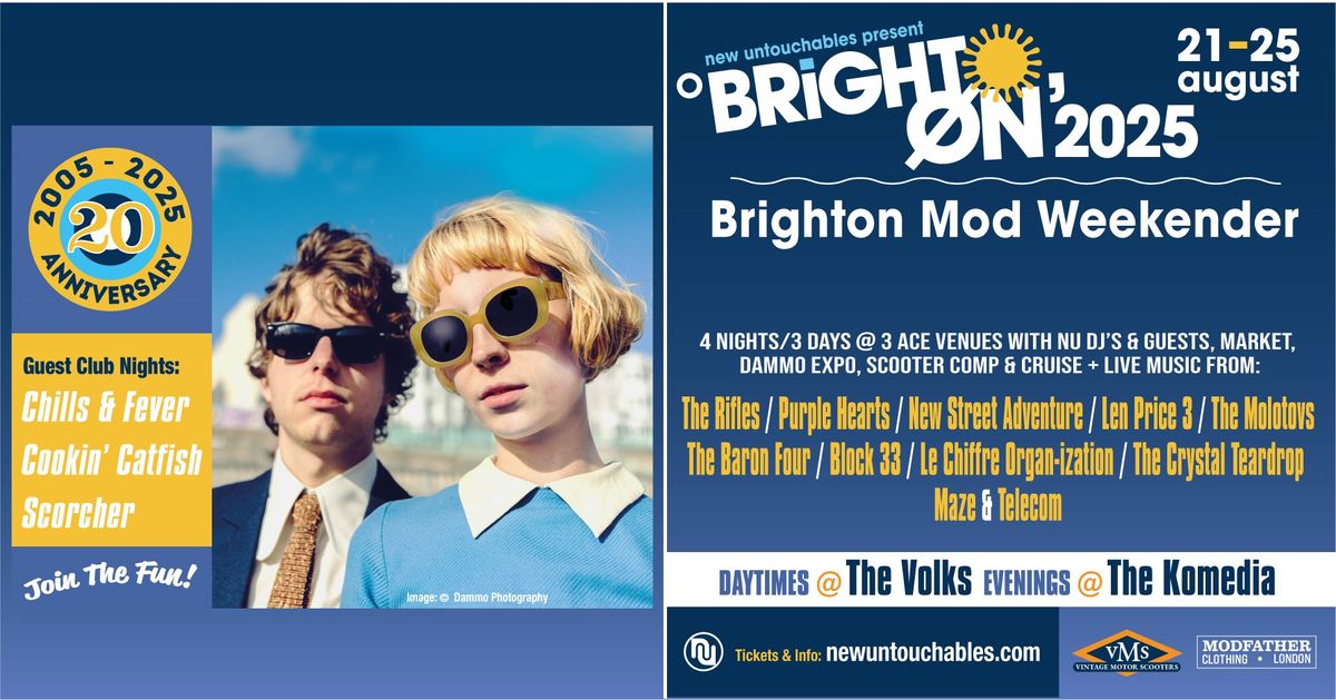 Brighton Mod Weekender 2025 (20th Anniversary)