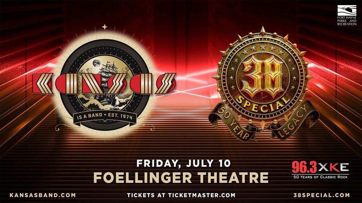 Kansas - The Band & .38 Special