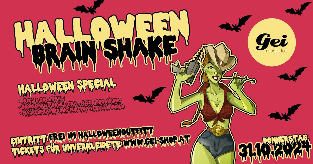 Halloween Brain Shake im GEI Musikclub