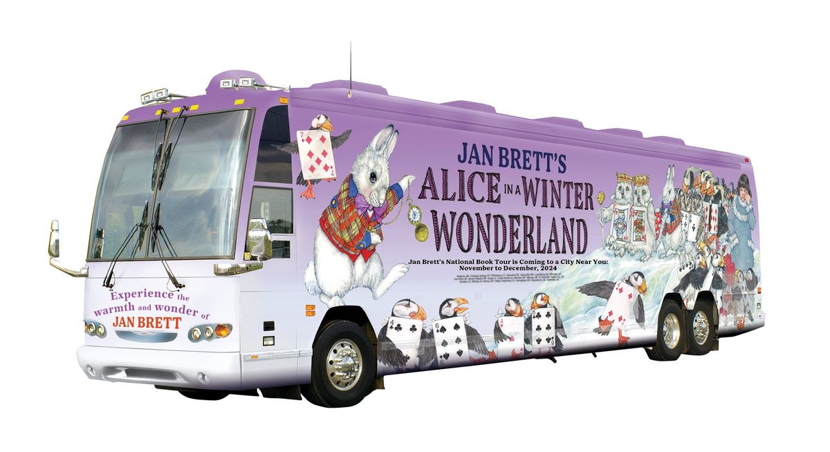 Jan Brett 2024 Tour: Morgantown Public Library and Barnes & Noble