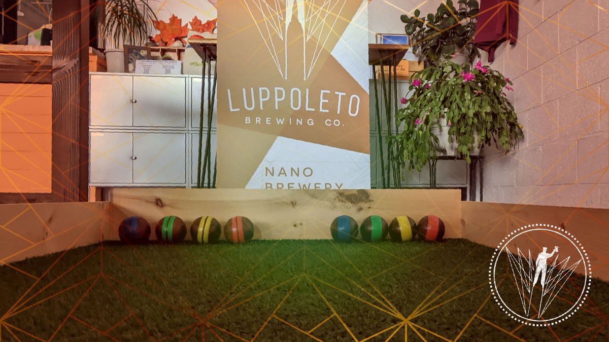 Indoor Bocce Open Play at Luppoleto Brewing