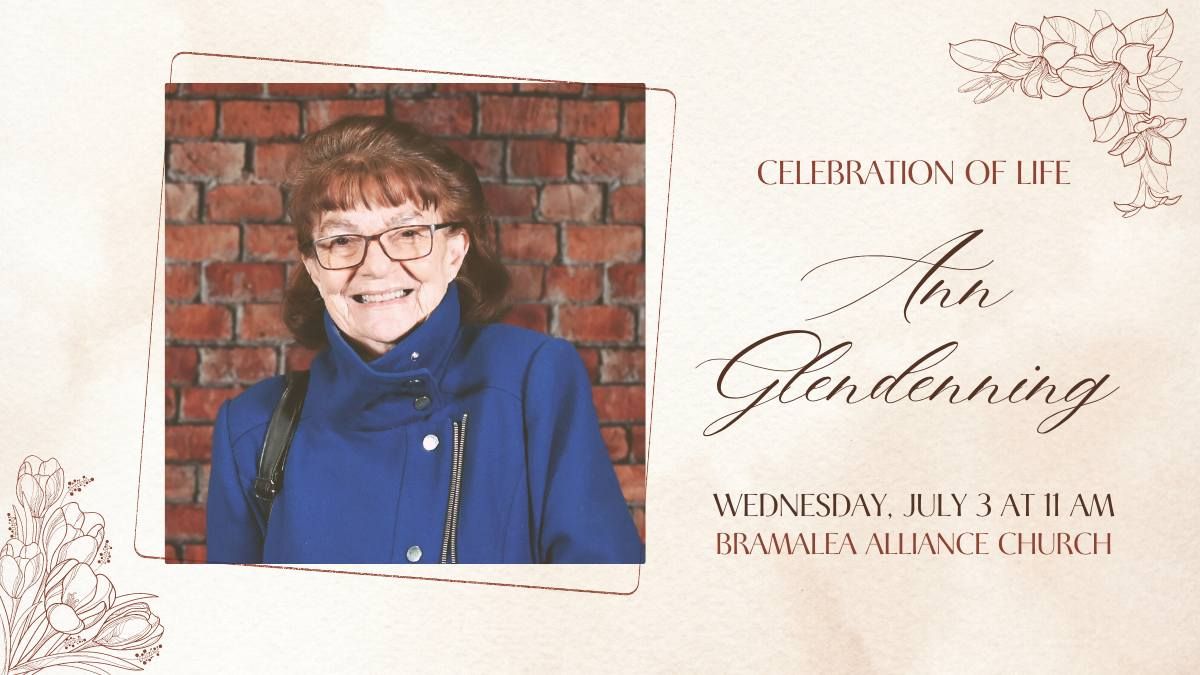 Celebration of Life for Ann Glendenning