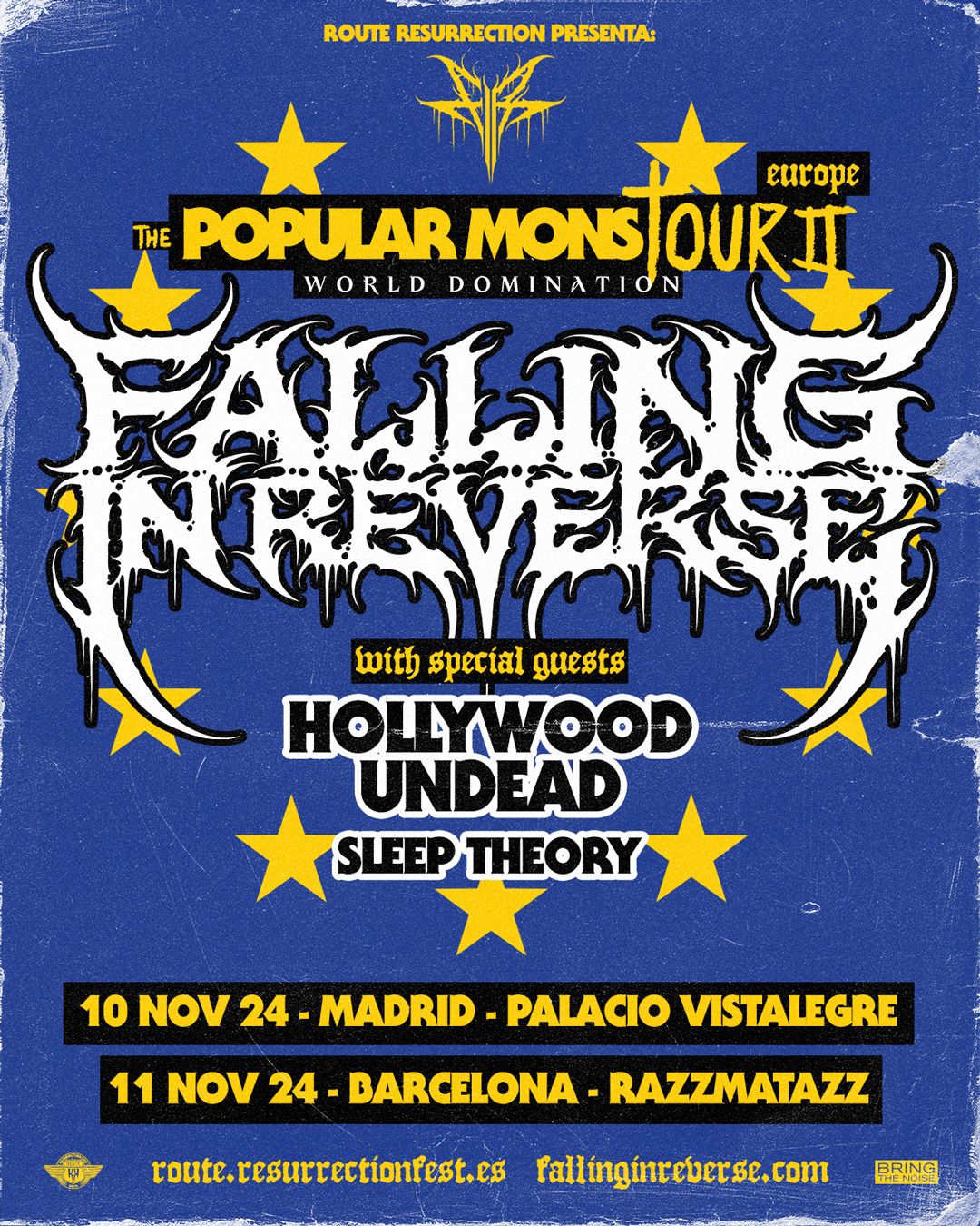 Falling In Reverse Barcelona Tickets