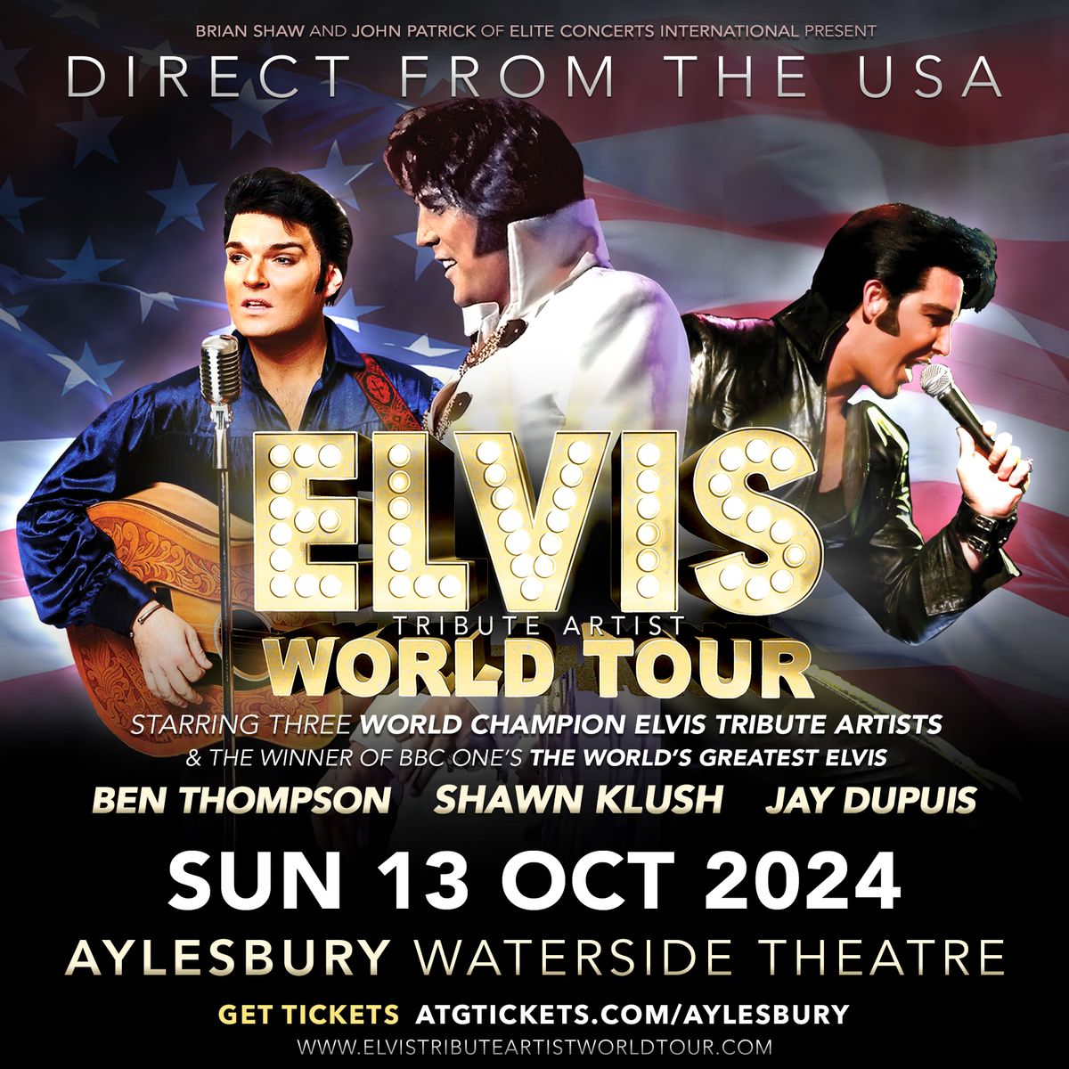 Elvis Tribute Artist World Tour - Aylesbury Waterside Theatre