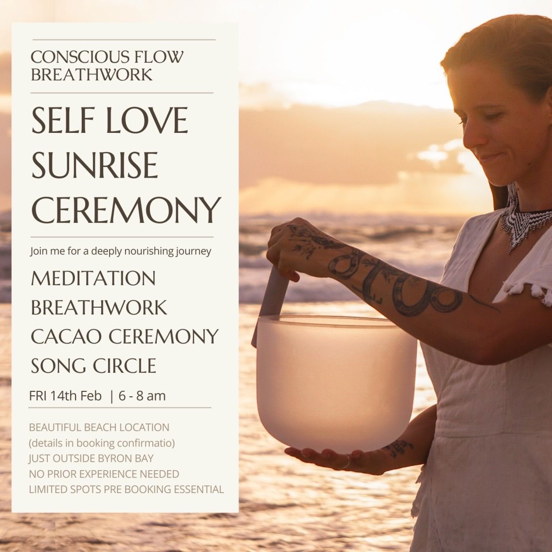 \u2764\ufe0f\u200d\ud83d\udd25Self Love Sunrise Beach Ceremony \u2764\ufe0f\u200d\ud83d\udd25