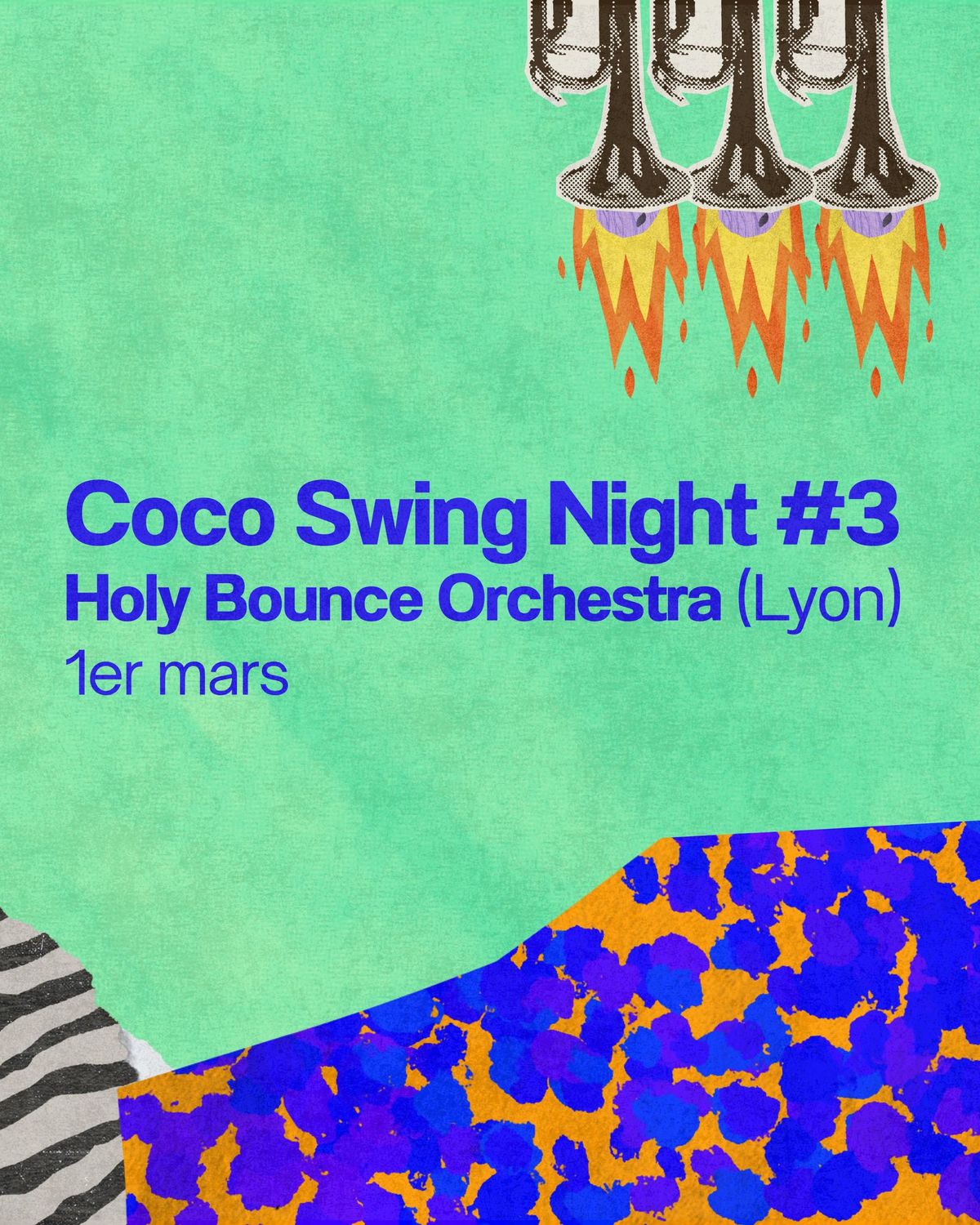 \u2605 Coco Swing Night #3 \u2605 Holy Bounce Orchestra (Lyon) \u2605