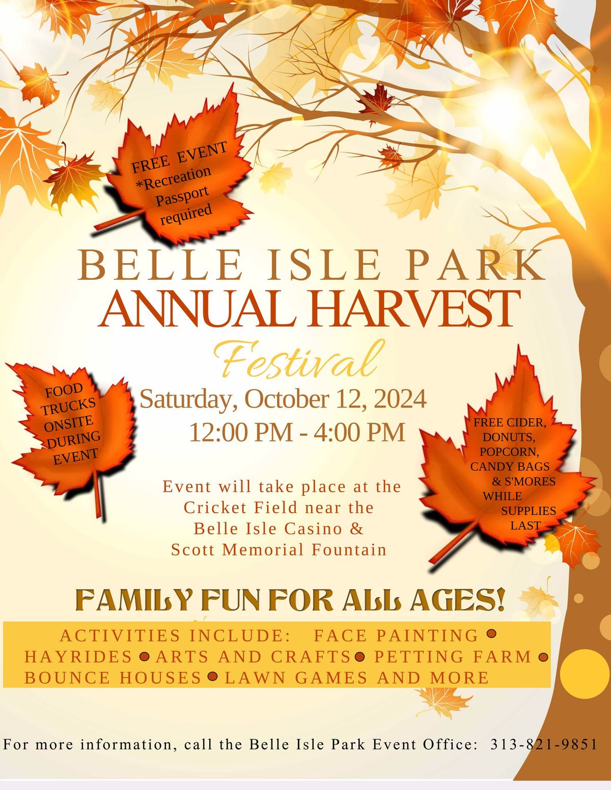 Belle Isle Harvest Festival