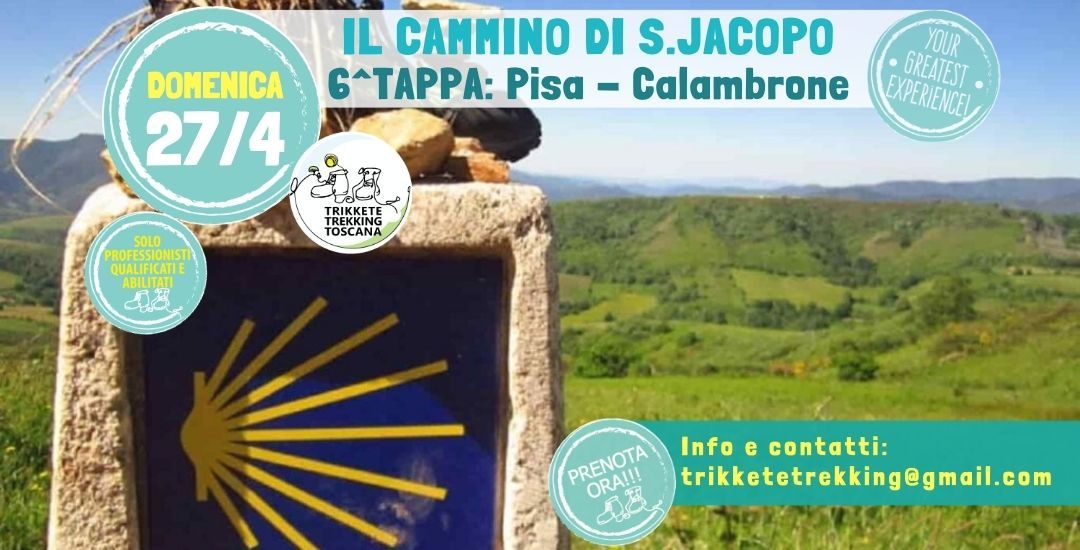 Il Cammino di S.Jacopo - 6^Tappa: Pisa-Calambrone