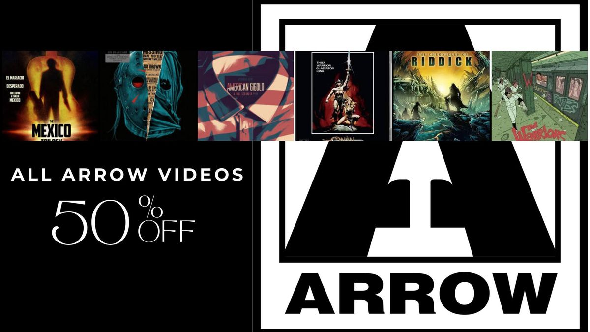 50% Off Arrow Video!