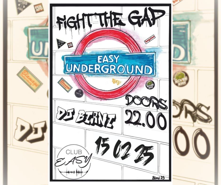 \u26d4\ufe0fFIGHT THE GAP\u26d4\ufe0f Dj Birni's Underground\/ Live Django3000