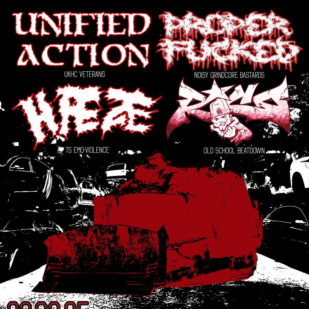 Unified Action \/ Proper Fucked \/ Haeze \/ R.I.C.O - Cafe Etch