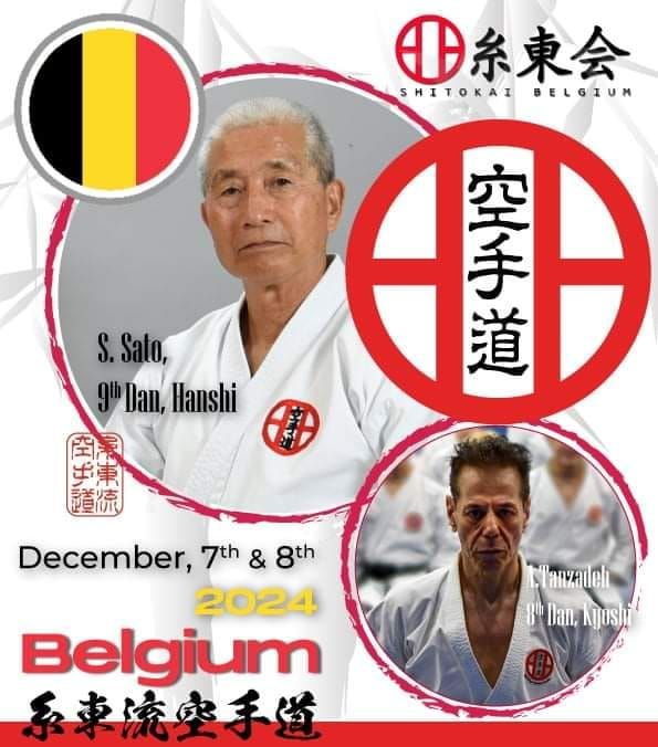 INTERNATIONAL WSKF SEMINAR WITH HANSHI SATO & KYOSHI TANZADEH