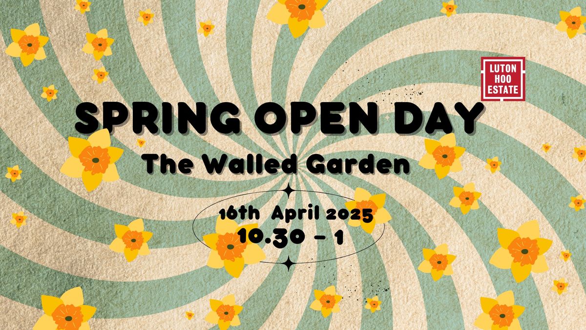 Spring Open Day at the Walled Garden